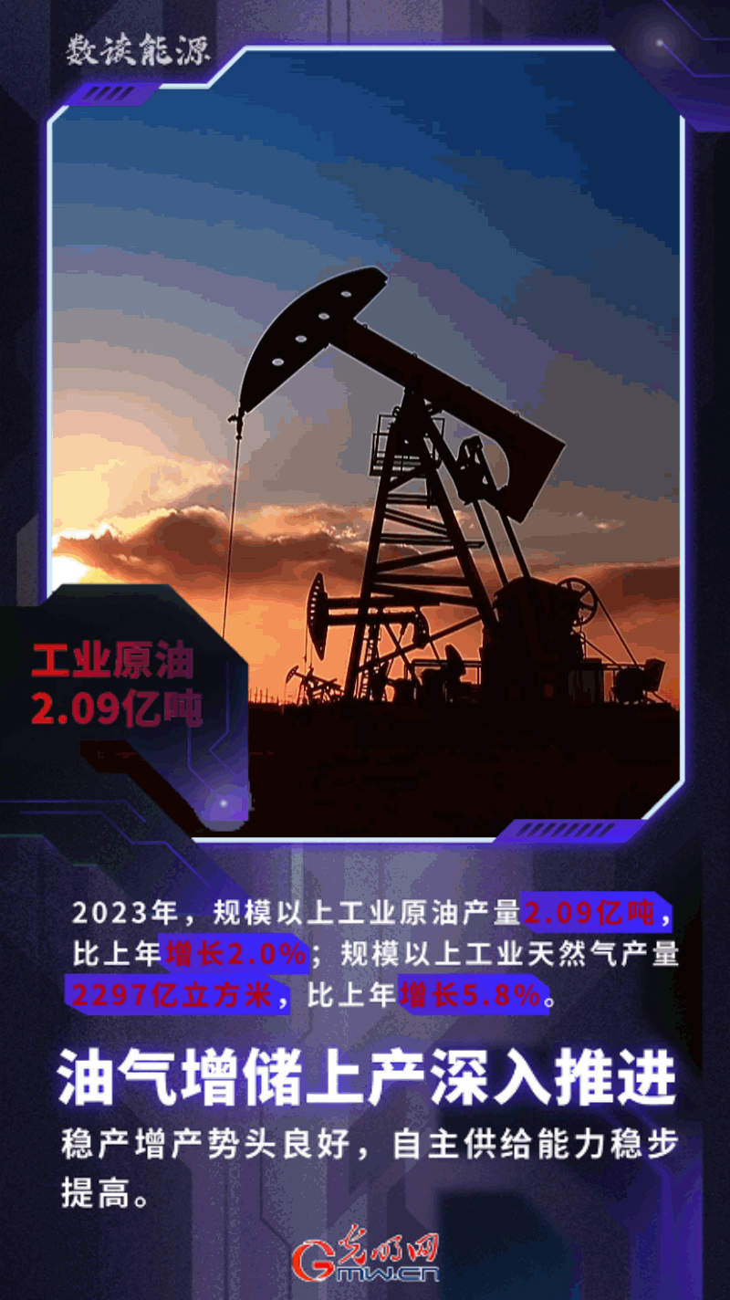 動態海報｜數讀2023年能源生產成績單